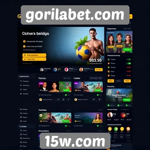 Avaliação da interface do usuário do gorilabet.com